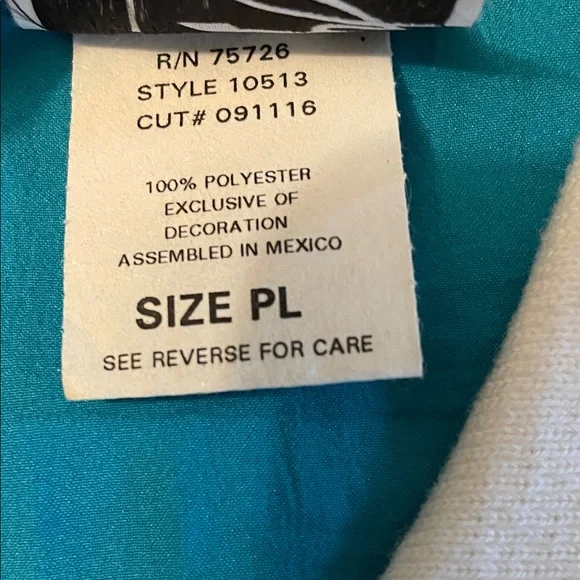 Tag Turquoise Floral Zip-Up Bomber Jacket - Picture 5 of 5